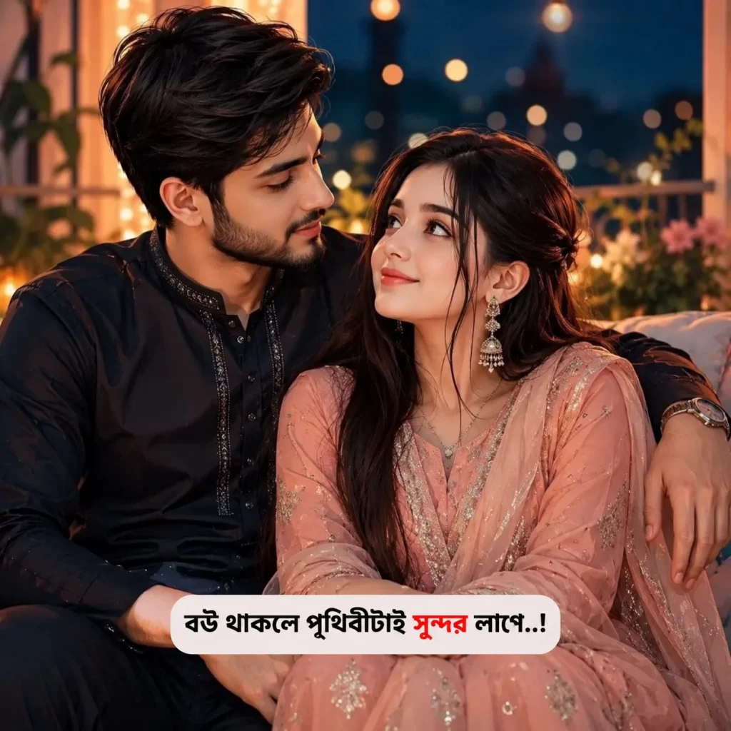 বউ নিয়ে ক্যাপশন