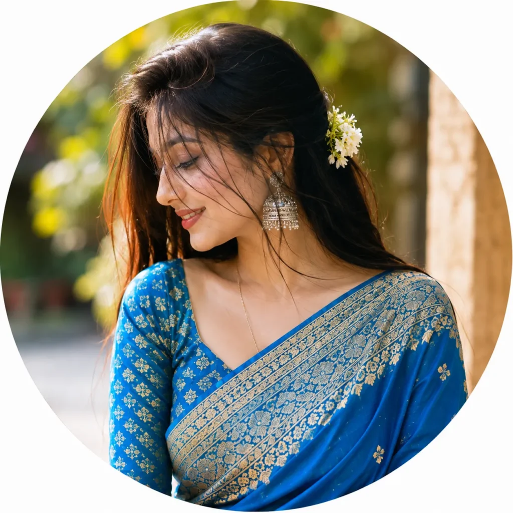 শাড়ি পরা মেয়েদের প্রোফাইল পিক