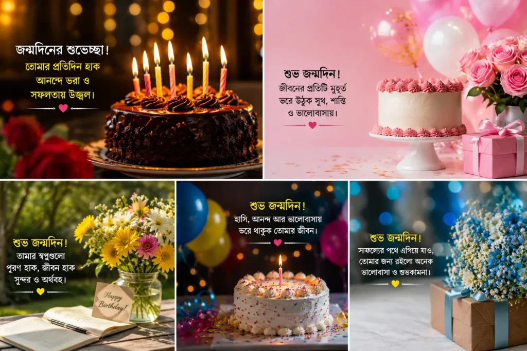 জন্মদিনের শুভেচ্ছা