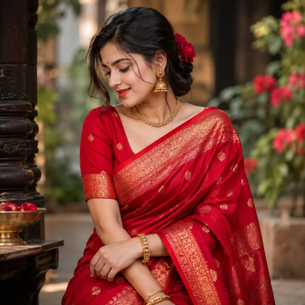শাড়ি নিয়ে ক্যাপশন