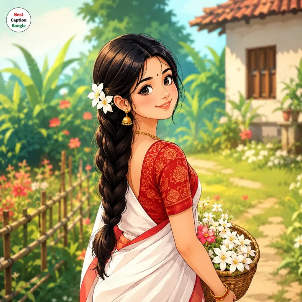 বাঙালি লুক কার্টুন ছবি