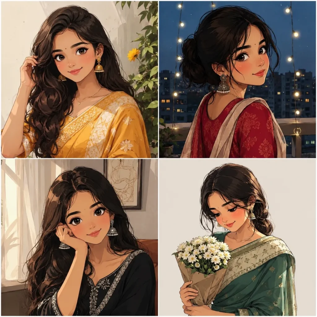মেয়েদের কার্টুন পিকচার