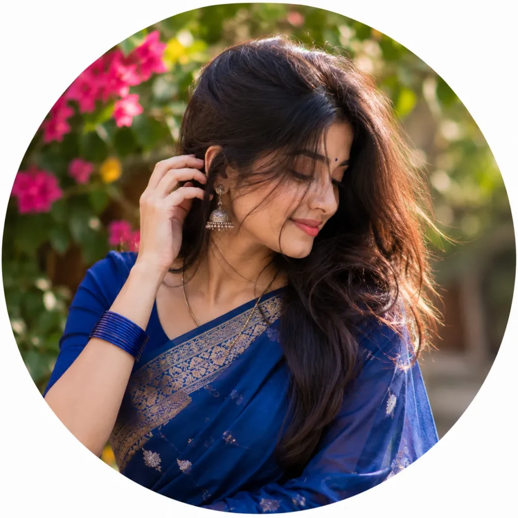 শাড়ি পরা মেয়েদের প্রোফাইল পিক