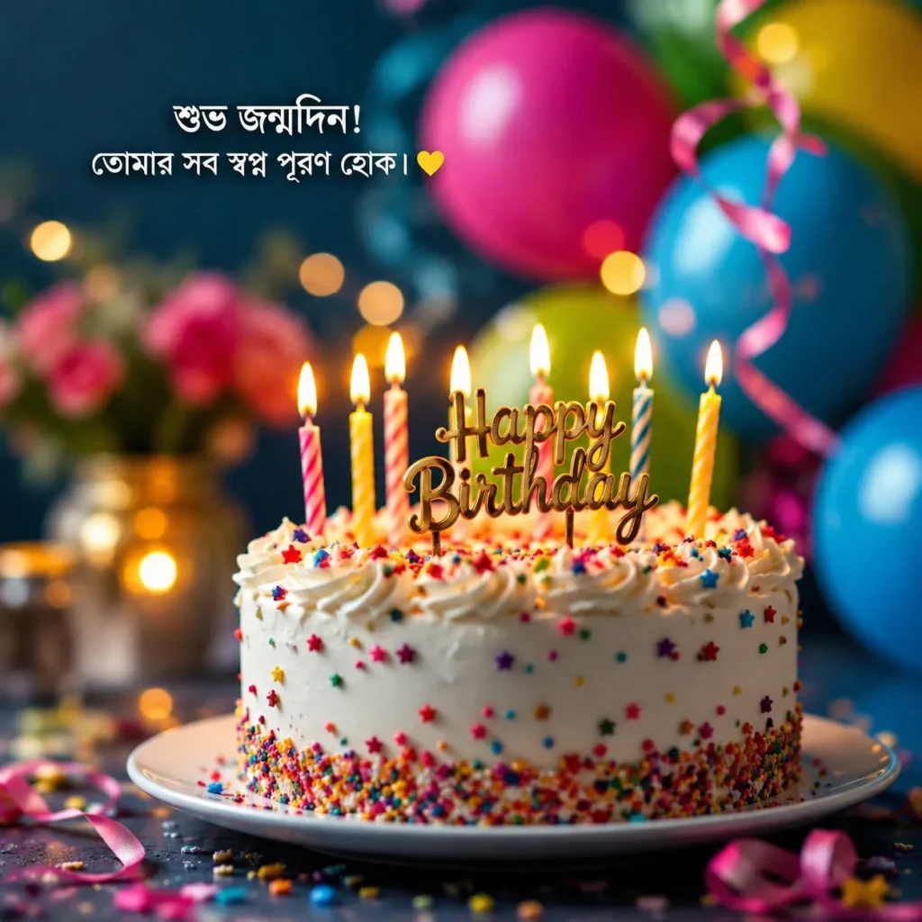 জন্মদিনের শুভেচ্ছা