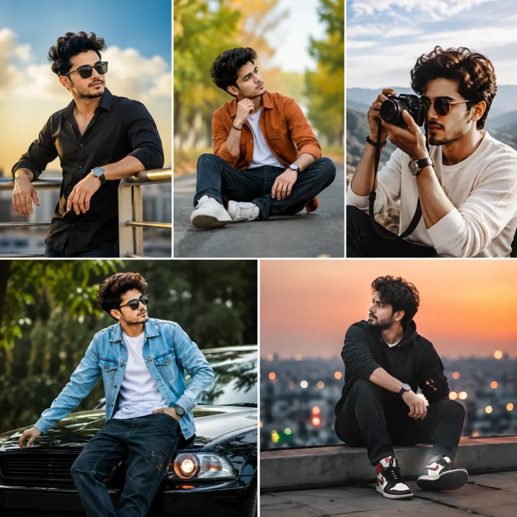 Casual Male Pose