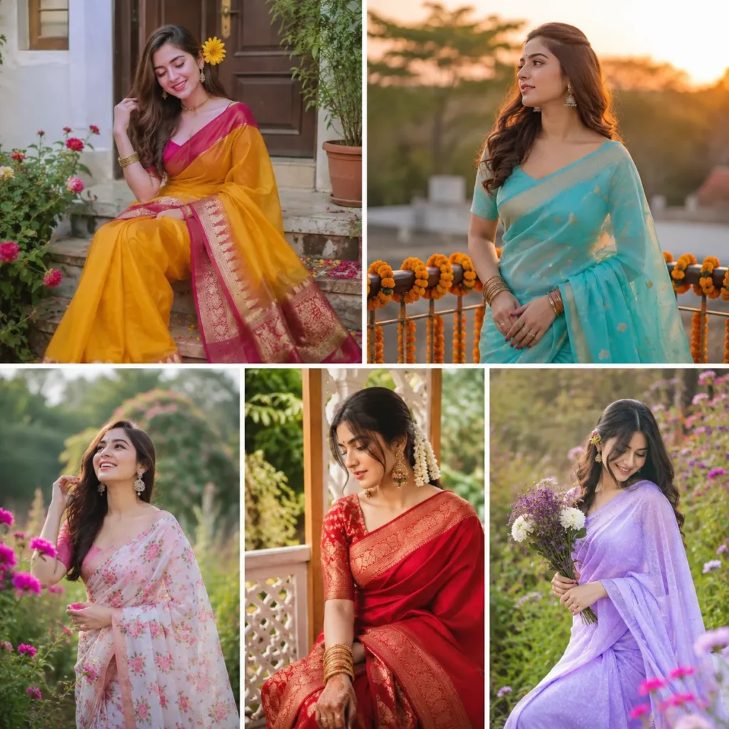 শাড়ি পরা পিক