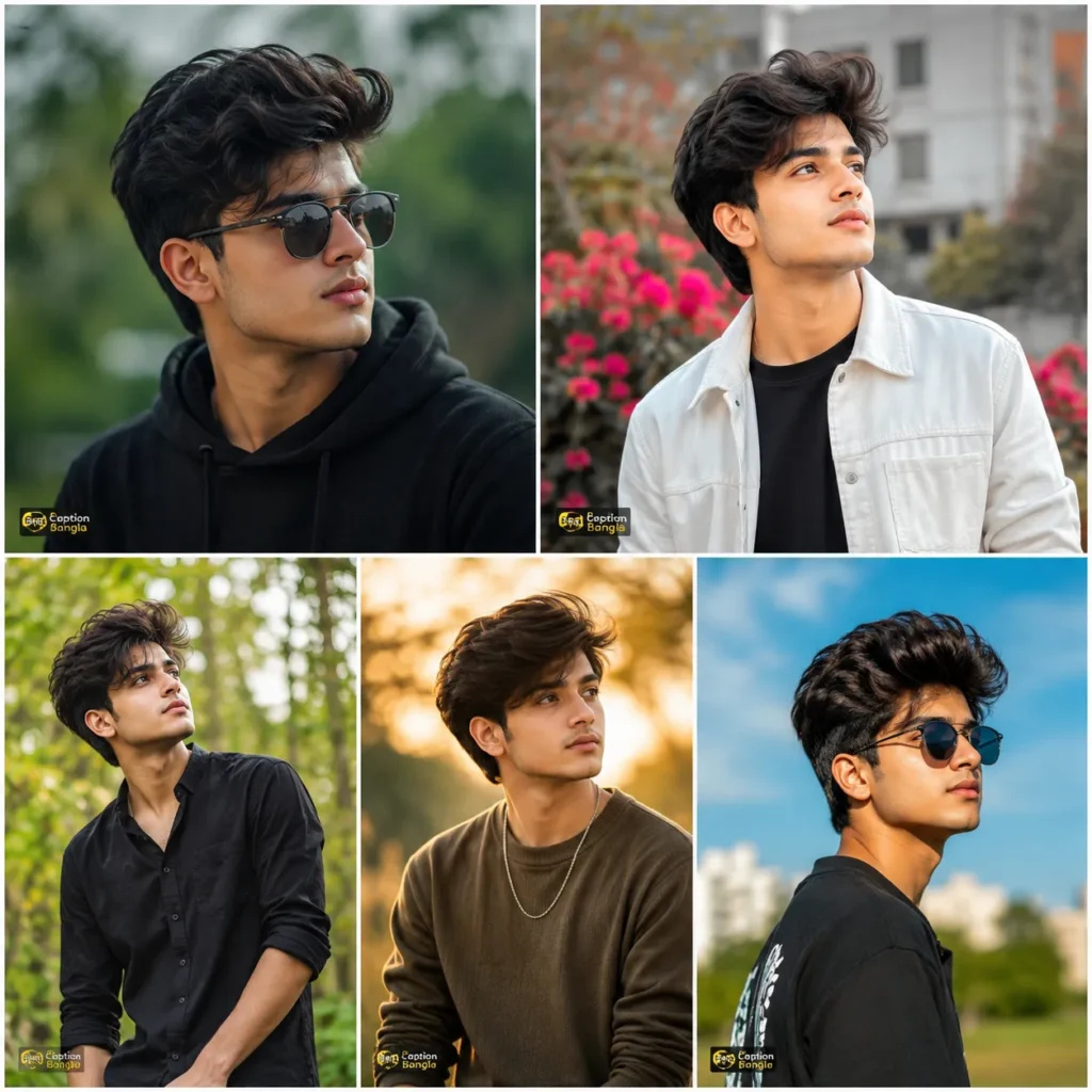 Simple Photo Pose Boy