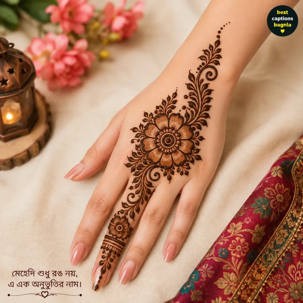 Wedding mehendi design picture