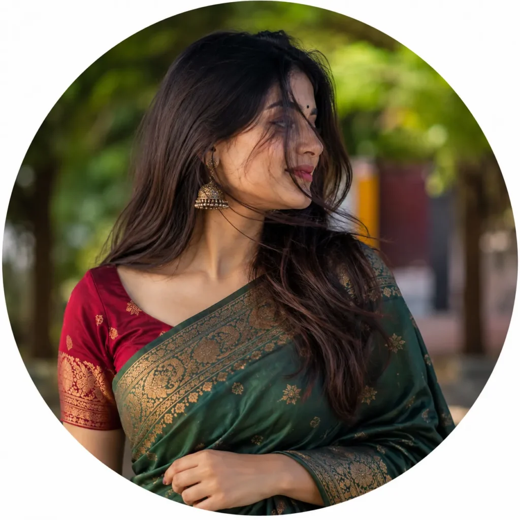 শাড়ি পরা মেয়েদের প্রোফাইল পিক