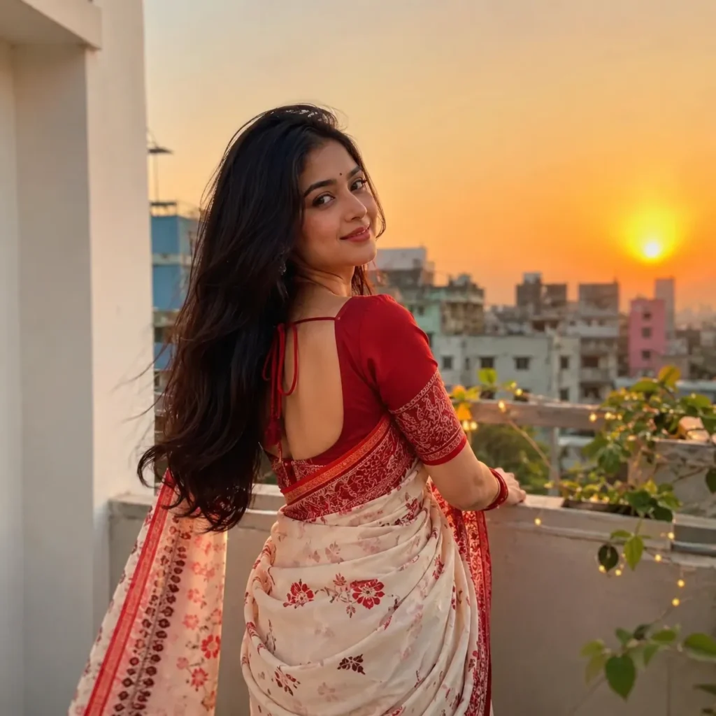 শাড়ি নিয়ে ক্যাপশন