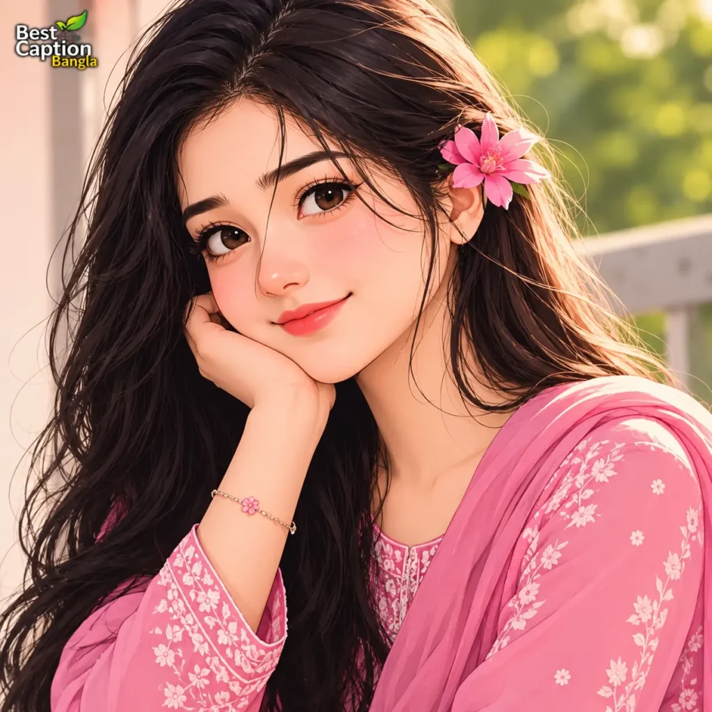 কিউট মেয়েদের কার্টুন ছবি