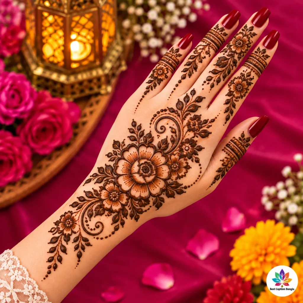 সুন্দর মেহেদি ডিজাইন