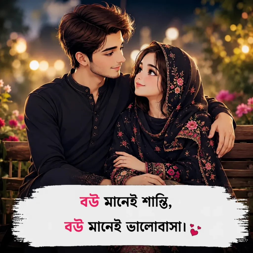 বউ নিয়ে ক্যাপশন