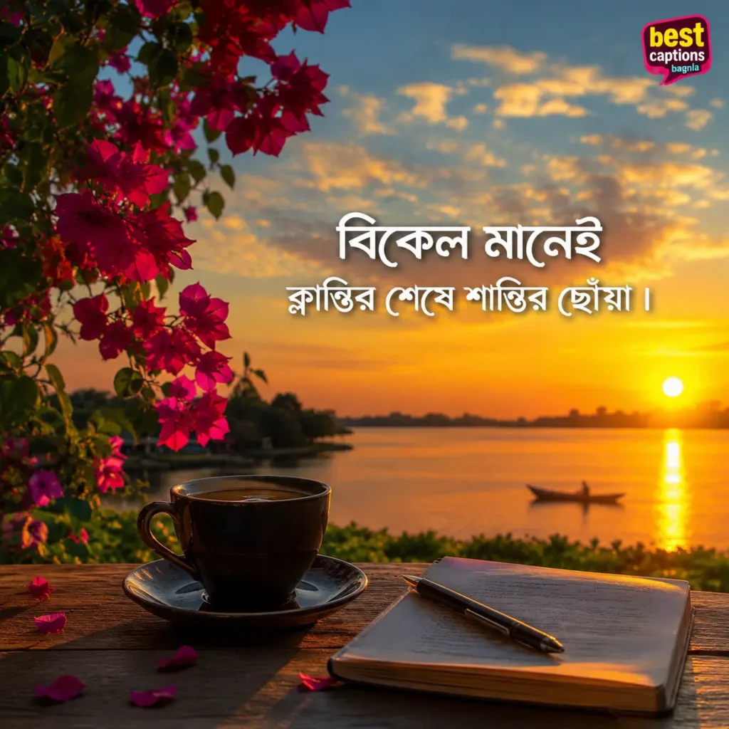 বিকেল নিয়ে ক্যাপশন