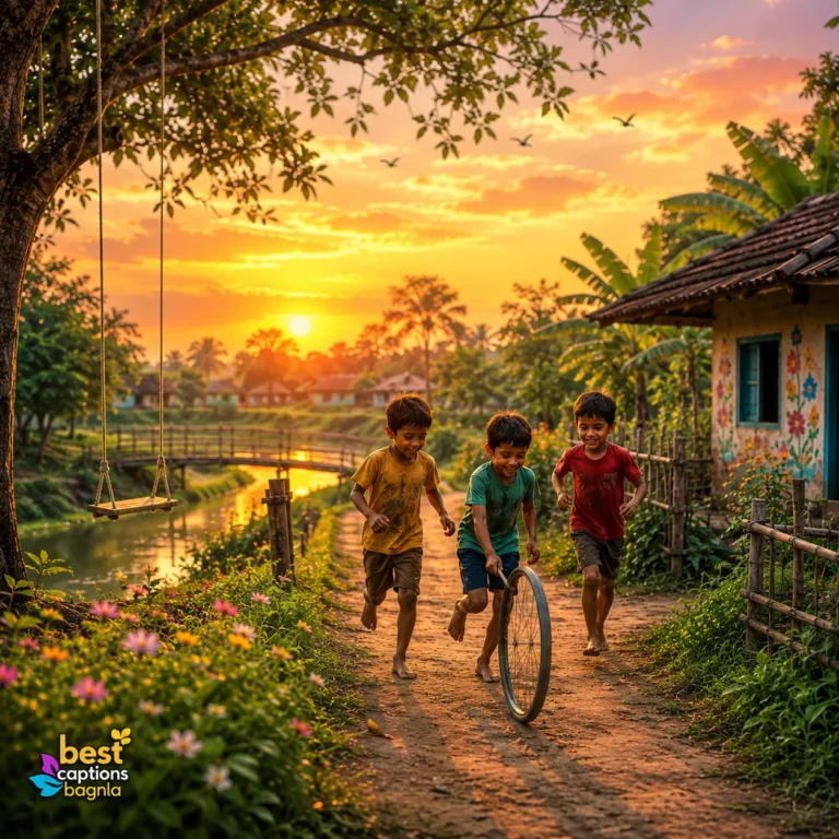 শৈশব নিয়ে ক্যাপশন