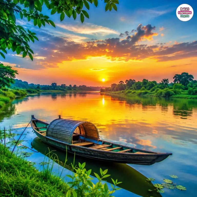 নৌকা নিয়ে ক্যাপশন